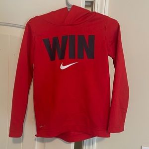 Toddler Nike hooded shirt